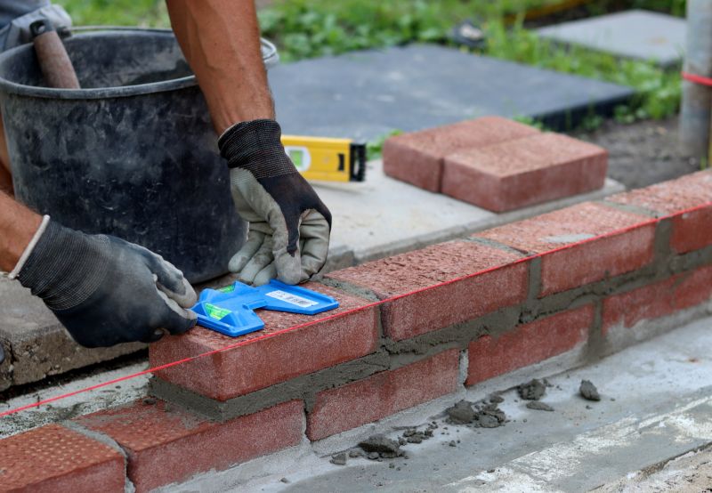 Products For Brick Layings in use